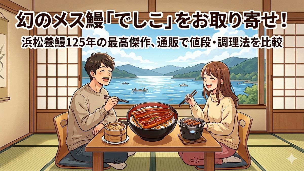 浜松うなぎ125年の歴史の最高傑作「でしこ」をお取り寄せ！値段や調理法で通販とふるさと納税を徹底比較